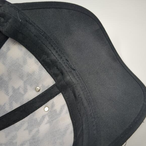 Wrangler Snapback Trucker Hat Multi One Size Mesh Back Houndstooth - Picture 8 of 9